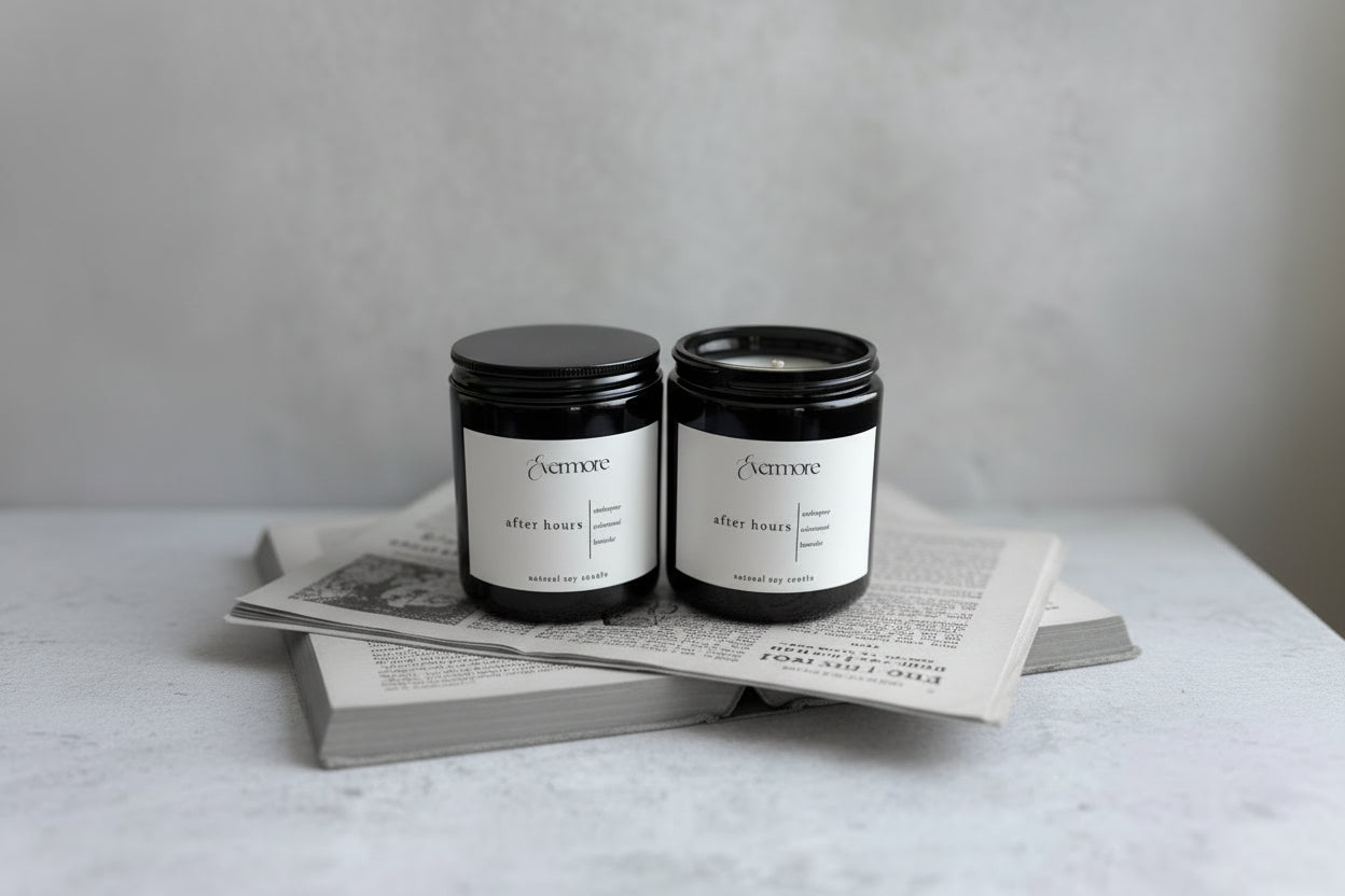 CAN YOU PLACE THE CANDLES ON A NEWSPAPER OR MATCHING BOOK
